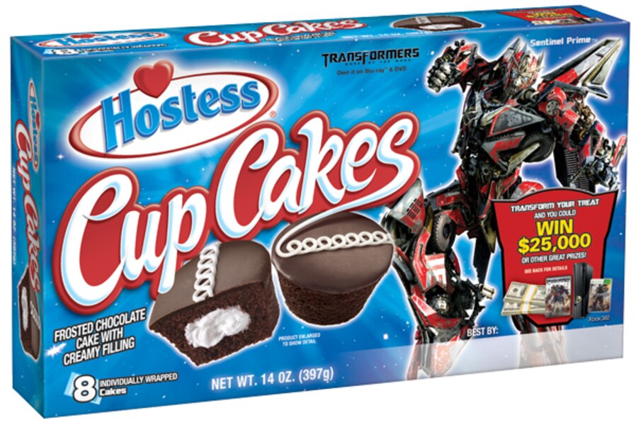 Transformers Hostess Dark Of The Moon Halloween Contest Cup Cakes Sentinel Prime Image (2 of 4)